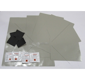 Sada na opravu plachty šedá HPLAST/SZ/SET
