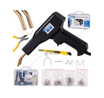 Sada na opravu plastů 50W, 200ks sponek GEKO