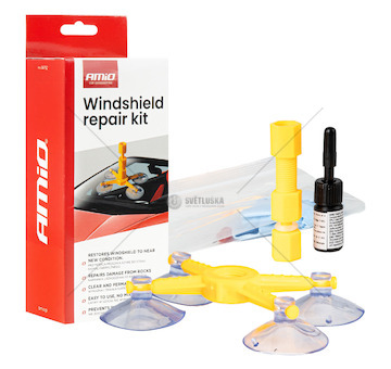 Sada na opravu prasklin na čelním skle AMIO-04792