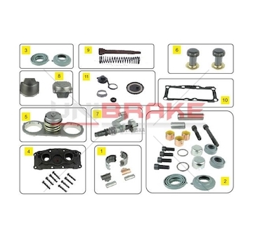 Sada na opravu třmenu brzdy MAN TGA,RENAULT 420 UNIBRAKE UNB7153