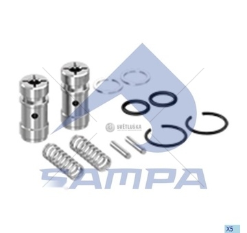 Sada na opravu, vzduchový kompresor SAMPA 096.648
