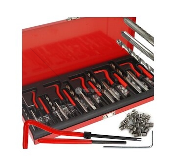 Sada na opravu závitů M5-M12, 131ks MAR-POL