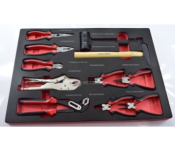 Sada nářadí 11-elementů kombinačky, štípačky GJ-1004