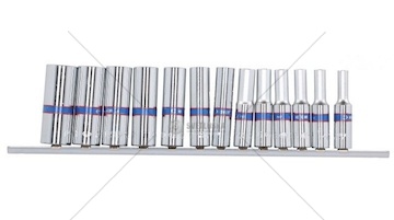 Sada nástrčných klíčů 1/4 4-14MM 6-hran 13ks king ton 2311MR