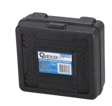 Sada nástrčných klíčů Torx E4-24 14ks G13566