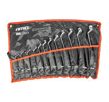 Sada očkových obojstranných klíčů 6-32cm 12 ks AMiO-04197