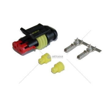 Sada opravárenská 2 pól. zásuvky amp super seal, univerzální 720019_A