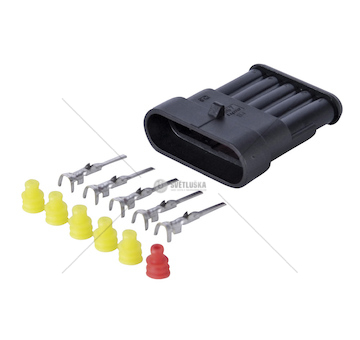 Sada opravárenská 5 pól. zásuvky super seal iveco e.cargo, e.tech, e.star, e.trakker, p.st 0771393_A