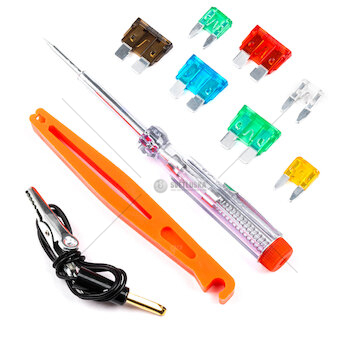 Sada pojistek s pinzetou a zkoušečkou 150ks