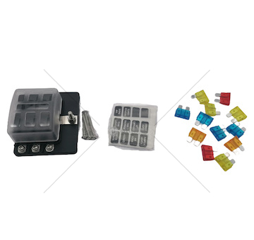 Sada pojistkové skříňky s neutrálním vodičem