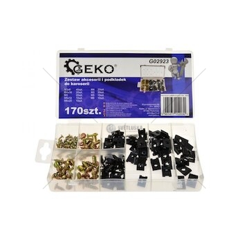 Sada příslušenství a podložek pro karoserii 170ks GEKO