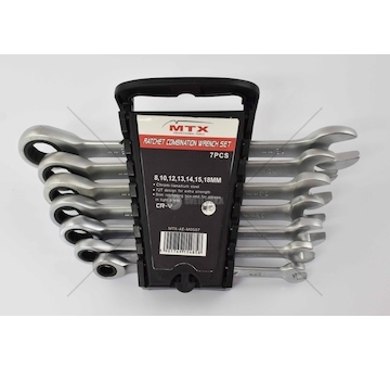 Sada ráčnové klíče očkoploché 8-18MM 7-ks MTX MTX-AE-M0507