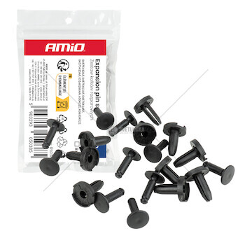 Sada rozpěrných příchytek 23.5 mm ⌀ 8 mm, 10 ks AMIO-05038