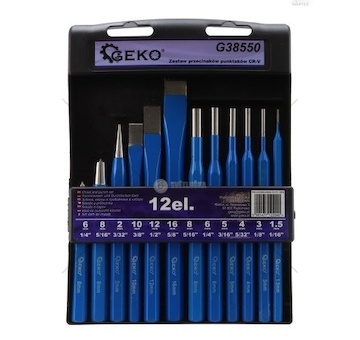 Sada sekáčů a důlčíků 12ks Geko G38550