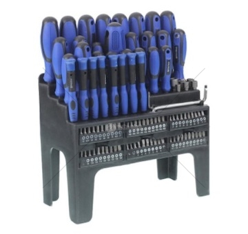 Sada šroubováků a bitů 100ks, stojan