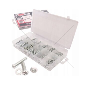 Sada šroubů, matic a podložek 347ks MAR-POL