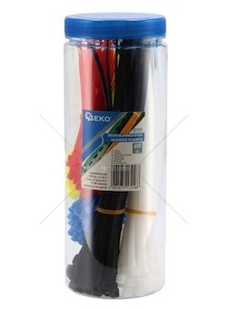 Sada stahovacích pásek 600ks Geko G17191