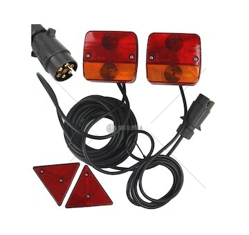 Sada světel pro přívěsný vozík s magnetem MAR-POL