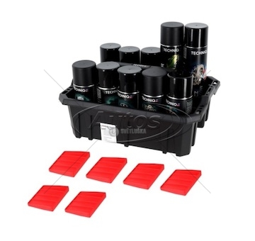 Sada technických sprejů 10 ks s přenosovým boxem kistenberg 0812899_A