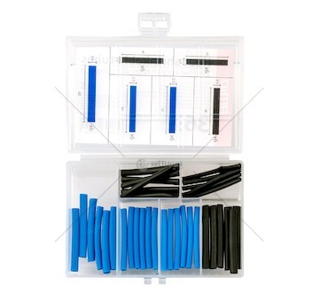 Sada teplem smrštitelných trubic - smršťovací bužírky