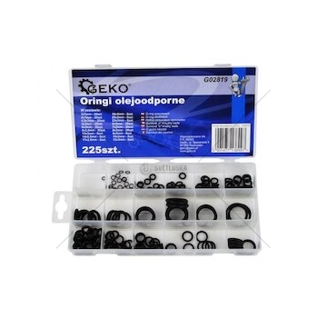 Sada těsnění o-kroužků odolných proti oleji 225ks GEKO