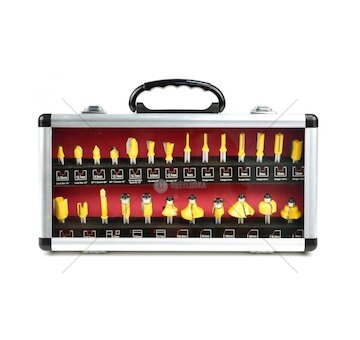 Sada tvarových fréz na dřevo 25ks GEKO