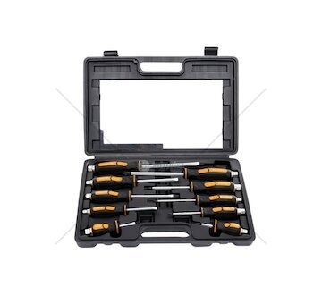 Sada úderových šroubováků, magnetické 10ks KD10283 KRAFT&DELE