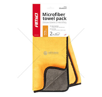 Sada utěrek z mikrovlákna 30x40cm 600g AMIO-03752