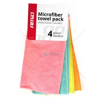 Sada utěrek z mikrovlákna 4 ks 30x30 Cwash-02