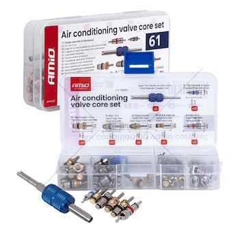 Sada ventilů klimatizace 61 ks. AMiO-04446