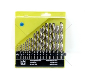 Sada vrtáků do železa 13ks 1,5-6,5mm