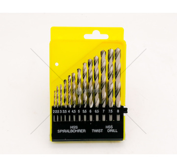 Sada vrtáků do železa 13ks 2-8mm