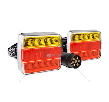 Sada zadních magnetových svítidel pro přívěsný vozík AMiO-02141