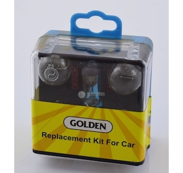 Sada žárovek 12V H4 75/70 P43  GOLDEN  BS-01