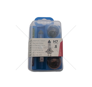Sada žárovek a autopoistiek 8 ks H7
