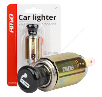 Sada zásuvka + zapalovač 12V CLI-04