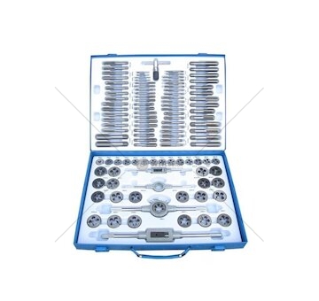 Sada závitníků a závitových oček 110ks GEKO