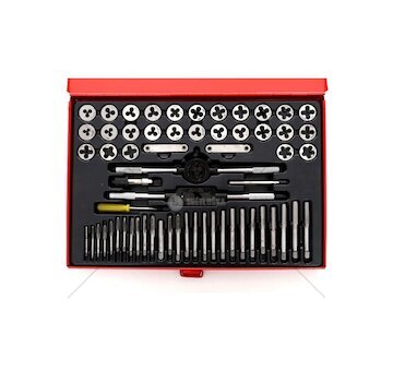 Sada závitníků a závitových oček 60 ks - KRAFT&DELE