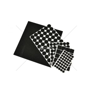 Samolepící plstěné podložky pod nábytek, sada 157ks GEKO