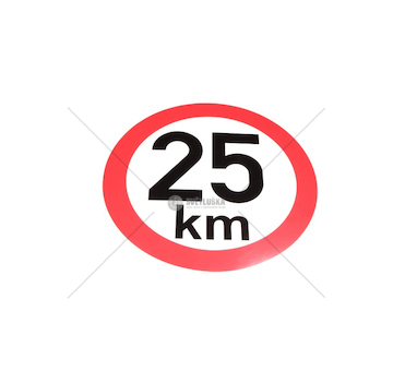 Samolepka - 25km TAB 25