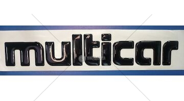 Samolepka s nápisem plastická Multicar 25