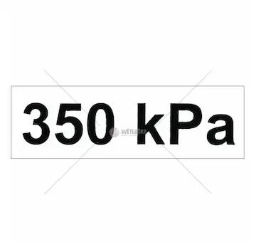 Samolepka tlaku v pneu 350 kpa | Samolepka Tlaku v pneu 350 kPa