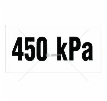 Samolepka tlaky v pneu 450 kpa | Samolepka Tlaky v pneu 450 kPa