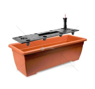 Samozavlažovací květináč-truhlík 7,5l BALCONY CAN