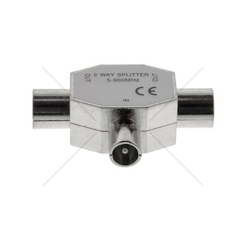 SAV 124-000 Anténní slučovač 1M-2F nikl P SENCOR