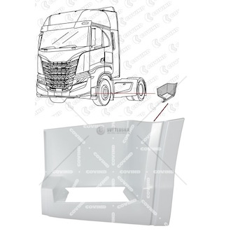 Schod kabiny spodní l iveco as s-way, as x-way euro 6 od 2019 0363743_A