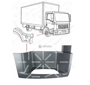 Schod kabiny spodní p man tgl, tgm 0138423_A