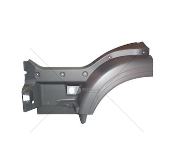 Schod velký MAN TGL 10 (vyšší blatník) Levá strana, šedá barva