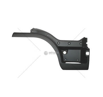 Schod velký MAN TGL 12 Pravá strana, šedá barva