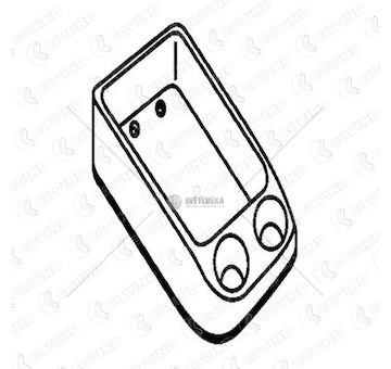 SCHOWEK DAF CF 85 SRODKOWY COVIND COV/CFO/420